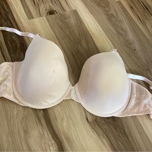 Victoria Secret Womens Lightly Lined Demi T Shirt Pink Bra 38 DD